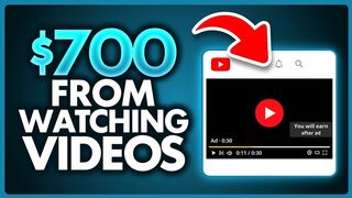 Earn Up to $700 Per Day Watching YouTube Videos (Make money online 2024) | Get Paid with PayPal
