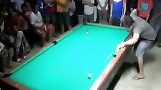 Skills at playing billiards