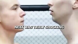 He fought a real mma fighter with oil#shorts#fitness arms