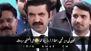 Sher Afzal Marwat Funny Video to Media Talk About War Gia - Febspot