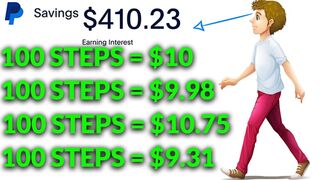 I Tried Making Money App For Walking (Just shook????) Make money online