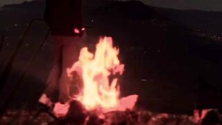 Meditation on the fire of fire التامل في شعلة النار