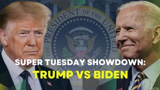 Super Tuesday Showdown: Biden vs Trump