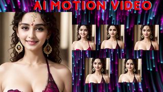 [4K Sui-ai-art] AI Motion video  , Motion lookbook, Model video animation, 4K-art, girl motion