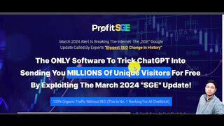 ProfitSGE Review – Worth Buying? Review & Bonuses