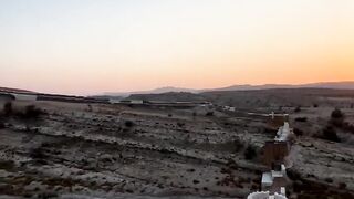 Beautiful Looking Sunset at Ranikot