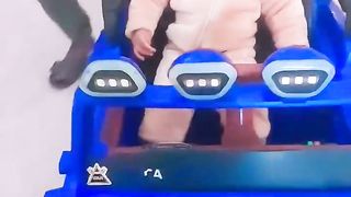 Meri cutie mariya ka first car driving ???? ???? # "Adorable Baby Toy Car Driving Adventure | Funny video