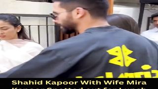 Shahid Kapoor With Wife Mira Kapoor Spotted out for Lunch Date #shahidkapoor #shorts #short #trending #viral #bollywood #shortvideo