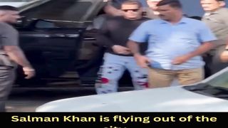 Salman Khan is flying out of the city #salmankhan #shorts #short #trending #viral #bollywood #shortvideo