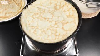 Amazing Crepes At Home in 10 minutes!