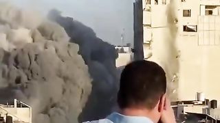 This is not an action movie or cinematography. This is what is happening in Gaza