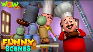 BEST SCENES of MOTU PATLU _ FUNNY Cartoons in Hindi _ Wow Kidz _ Compilation
