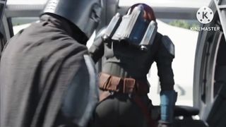 Mandalorian 3x6 Bo Katan (Katee Sackhoff) Cake  El culo de Bo Katan