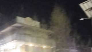 Night View of Circular Road D I Khan
