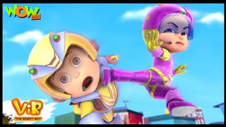 Vir The Robot Boy | Hindi Cartoon For Kids | Vir ek villian | Animated Series| Wow Kidz