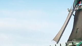 FLYING OVER NETHERLANDS (4K UHD) - Calming Music With Stunning Natural Landscape