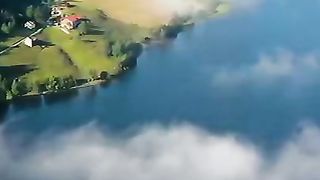 FLYING OVER NETHERLANDS (4K UHD) - Calming Music With Stunning Natural Landscape