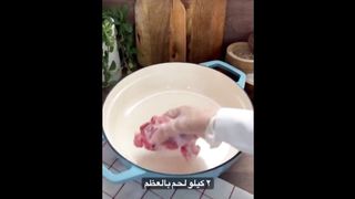 أسرع طاجن اللحم بالبوكيه جارنيه وجبه شهيه جدا