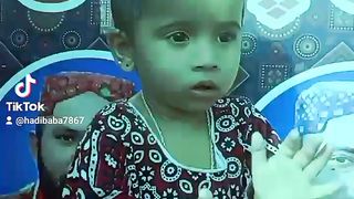 Cute Baby on Sindhi Culture Day