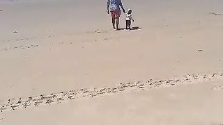 We Visited A beautiful Beach ever With My Daughter