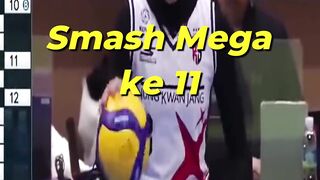 Smash Megawati Hangestri Terepik