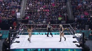 AEW WOMEN’S WORLD TITLE MATCH | DEONNA PURRAZZO VS TONI STORM (W/LUTHER & MARIAH MAY)  | AEW Revolution 2024