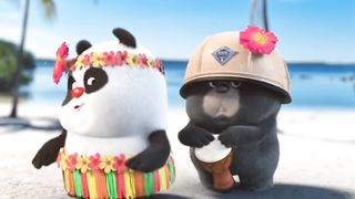 dance bersama dua panda gemoy ????????