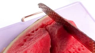 Es susu semangka - Watermelon milk Ice