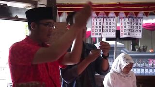 examining kawi mountains  in java