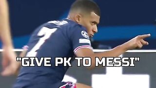 Messi & Mbappe Respect Moments