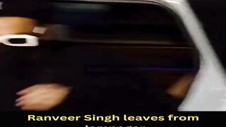 Ranveer Singh leaves from Jamnagar #ranveersingh #shorts #viral #youtubeshorts #trending #shortvideo #ytshorts