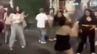 Shemales brawl until officers intervene