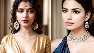 [4K Sui-ai-art] Guess actress , Super lookbook, fashion , lookbook model, AI Super Gold dress...(2)