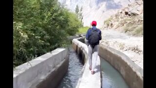 Natural view in skardu