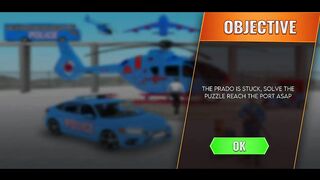 Police Car Transports Truck drive US police car & bike car parking game #gameplay #simulator #flying