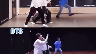 Indian actors dance on bts songs