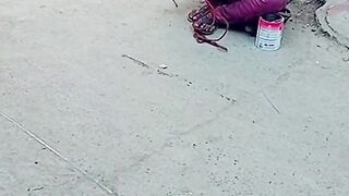 Cute monkey dance. #viral #funny #cutegirle