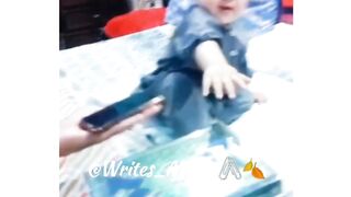 Baby With Quran Pak