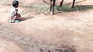 இதுதாண்டா உண்மையான பாசம் பாப்பாவின் வளர்ப்பு
