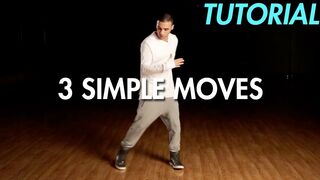 3 Simple Dance Moves for Beginners (Hip Hop Dance Moves Tutorial)
