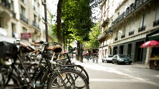 Tranquil Charm: Exploring a Serene Street in Paris