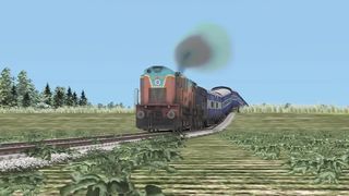 Five Trains at Forked Railroad #2 | Cross Each Other at Diamond Crossing -