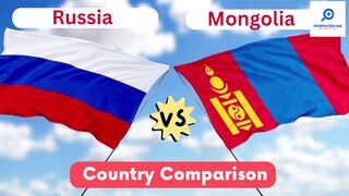 Russia vs Mongolia - Country Comparison 2023