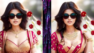 [4K Sui-ai-art] Guess actress , World  lookbook, [4K art] , latest model, Girl Ready at Bus stop