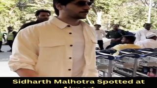 Sidharth Malhotra Spotted at Airport #sidharthmalhotra #shorts #short #trending #viral #bollywood #shortvideo