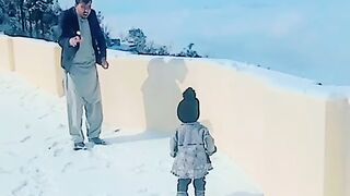 Irfan Khan With her Daughter