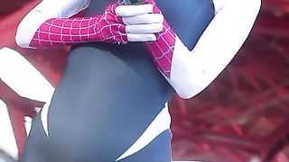 Gwen.  #spidergwen #spidergwencosplay #intothespiderverse #acrossthespiderverse
