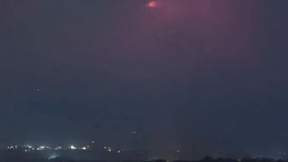 Stunning thunderstorm over Chile’s Villarrica Volcano