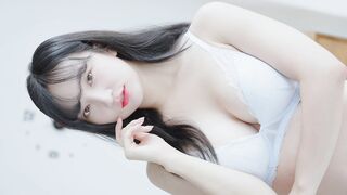 K 세로룩북) Ai 실사 룩북???? 초근접 원피스 데이트룩 란제리 룩북