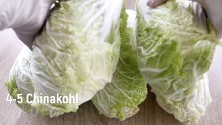 Die wahre koreanische Delikatesse ist Kim-Chi. Das Geheimnis liegt im Reismehl.